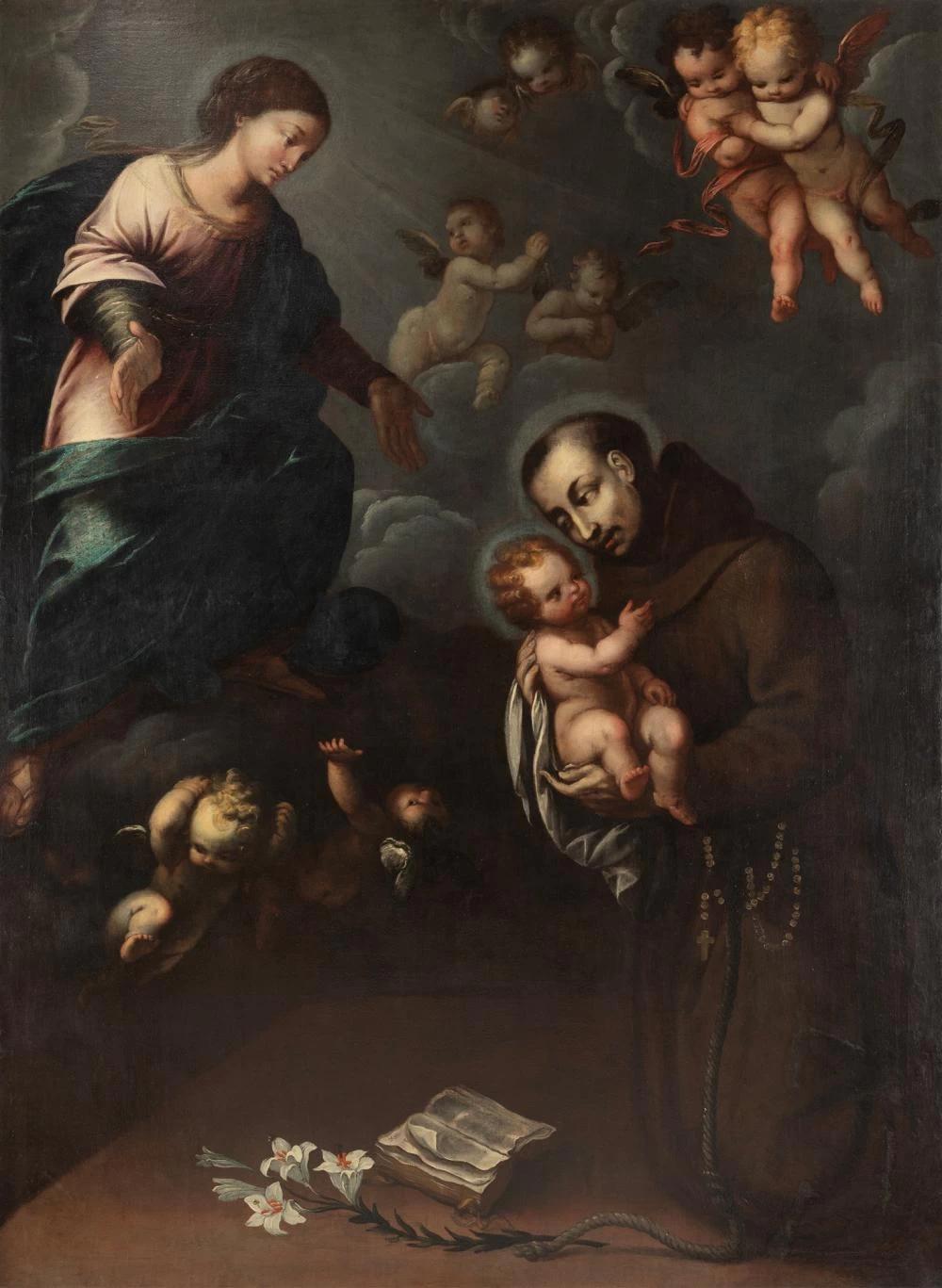 Orsola Caccia-110-Visione di Sant'Antonio da Padova